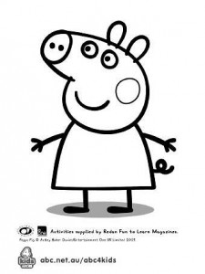 immagine da colorare peppa pig017